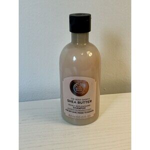 Body Shop Shea Butter Richly Replenishing Shampoo Dry Hair 13.5oz 400ml ORIGINAL